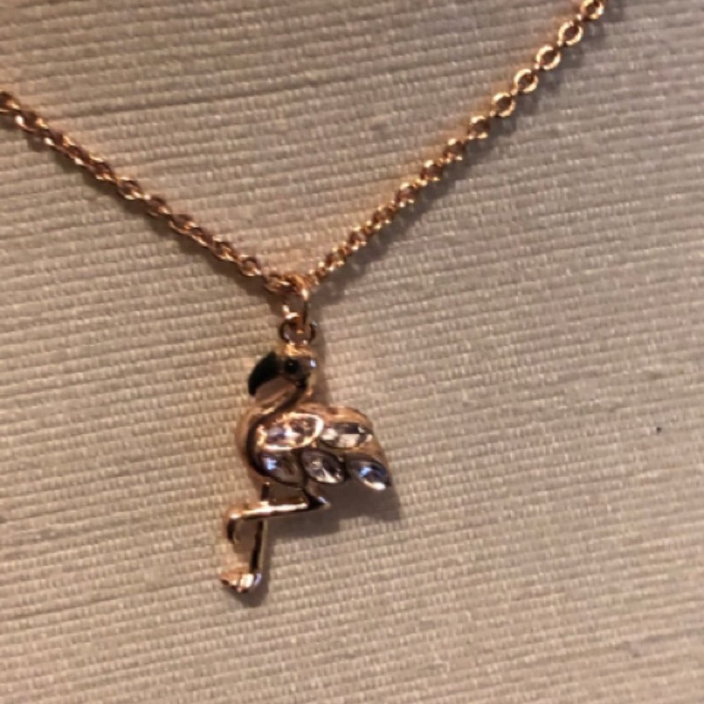Kate Spade Flamingo Necklace